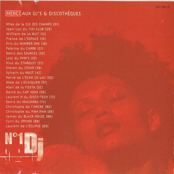 Various - N°1 Dj - Tous Les Plus Gros Tubes Des Discothèques | Airplay Records (541 361-2) - 4