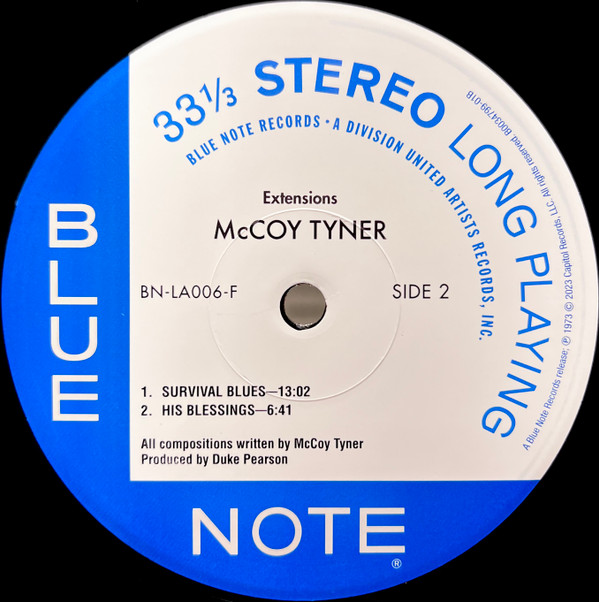 McCoy Tyner - Extensions | Blue Note (B0034799-01)