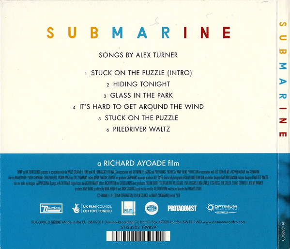 Alex Turner - Submarine | Domino (RUG398CD) - 2
