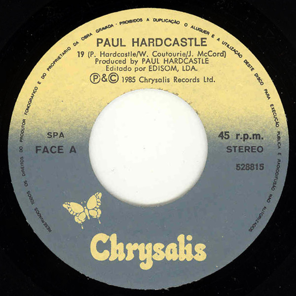 Paul Hardcastle - 19 | Chrysalis (528815) - 2
