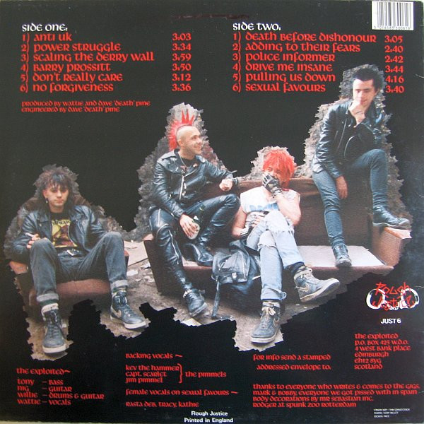 The Exploited - Death Before Dishonour | Rough Justice (JUST 6) - 2
