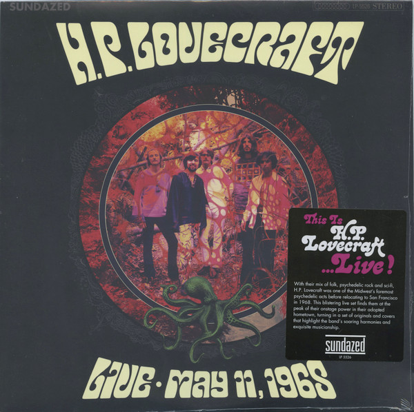 HP Lovecraft - Live May 11, 1968 | Sundazed Music (LP 5526) - 2 HP Lovecraft - Live May 11, 1968 | Sundazed Music (LP 5526) - 2