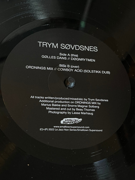Trym Søvdsnes - Trym Søvdsnes | Smalltown Supersound (STSLJN395LP) - 2 Trym Søvdsnes - Trym Søvdsnes | Smalltown Supersound (STSLJN395LP) - 2