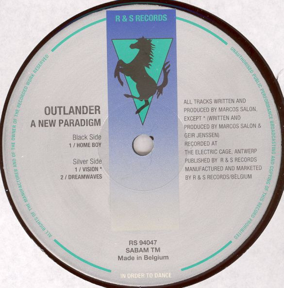 Outlander - A New Paradigm | R & S Records (RS 94047) - main