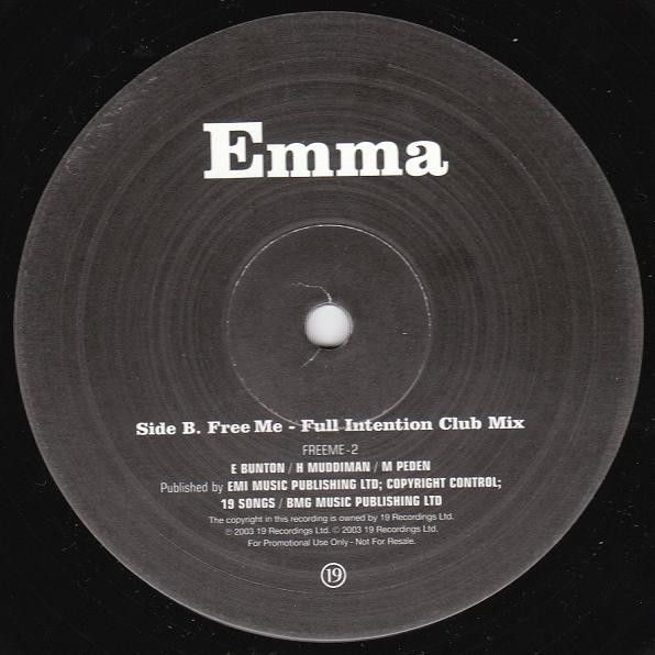 Emma Bunton - Free Me | 19 Recordings (FREEME-2) - 4 Emma Bunton - Free Me | 19 Recordings (FREEME-2) - 4