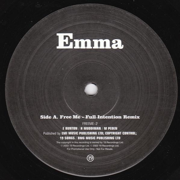 Emma Bunton - Free Me | 19 Recordings (FREEME-2) - 3 Emma Bunton - Free Me | 19 Recordings (FREEME-2) - 3