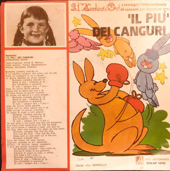 Jill Keneally , Stefania & Roberto Linguerri - Il Più Dei Canguri / Il Naso Ficcanaso | Antoniano (RFN NP 16762)