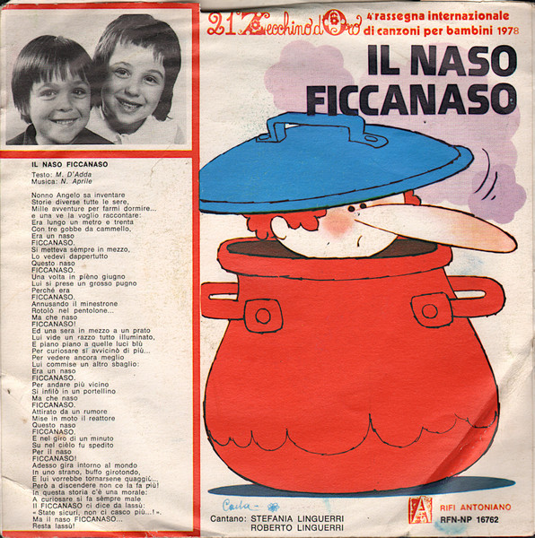Jill Keneally , Stefania & Roberto Linguerri - Il Più Dei Canguri / Il Naso Ficcanaso | Antoniano (RFN NP 16762) - 2 Jill Keneally , Stefania & Roberto Linguerri - Il Più Dei Canguri / Il Naso Ficcanaso | Antoniano (RFN NP 16762) - 2