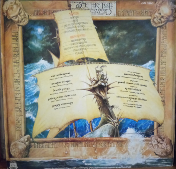 Jethro Tull - The Broadsword And The Beast | Chrysalis (CDL 1380) - 2