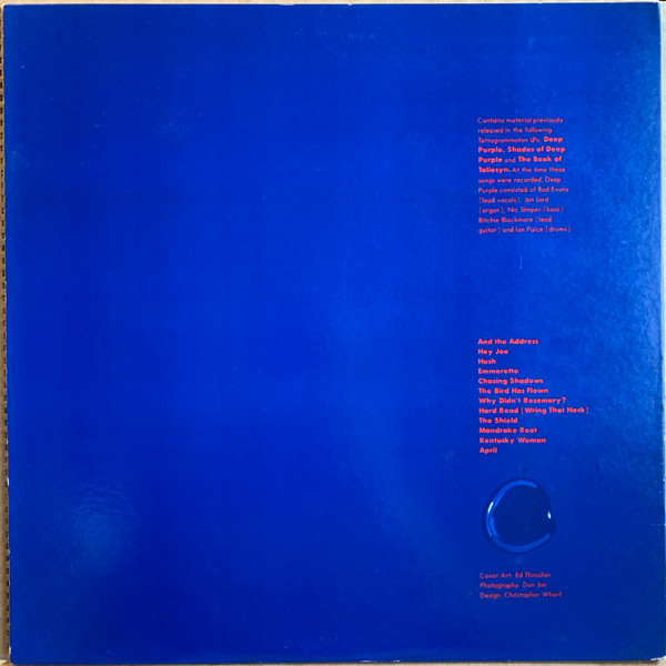 Deep Purple - Purple Passages = 紫の軌跡 | Warner Bros. Records (P6319-20W) - 2 Deep Purple - Purple Passages = 紫の軌跡 | Warner Bros. Records (P6319-20W) - 2