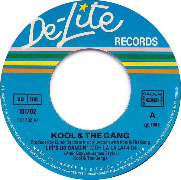 Kool & The Gang - Let's Go Dancin' (Ooh La La La) | De-Lite Records (101702) - 3