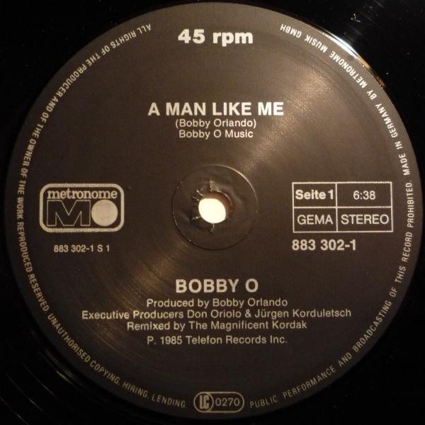 Bobby Orlando - A Man Like Me | Metronome (883 302-1) - 3