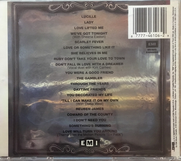 Kenny Rogers - Twenty Greatest Hits | EMI Music Canada (E2 0777 7 46106 2 9) - 4 Kenny Rogers - Twenty Greatest Hits | EMI Music Canada (E2 0777 7 46106 2 9) - 4