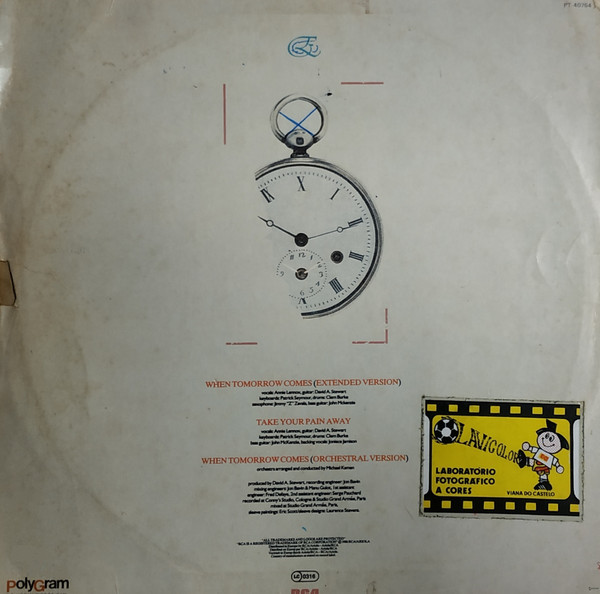 Eurythmics - When Tomorrow Comes | RCA (PT 40764)