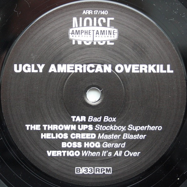 Various - Ugly American Overkill | Amphetamine Reptile Records (ARR 17/140) - 4