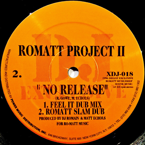 Romatt - No Release | DJ Exclusive (XDJ-018) - 2 Romatt - No Release | DJ Exclusive (XDJ-018) - 2