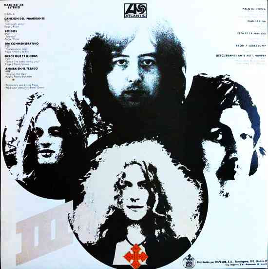 Led Zeppelin - Led Zeppelin III | Atlantic (HATS 421-56) - 2 Led Zeppelin - Led Zeppelin III | Atlantic (HATS 421-56) - 2