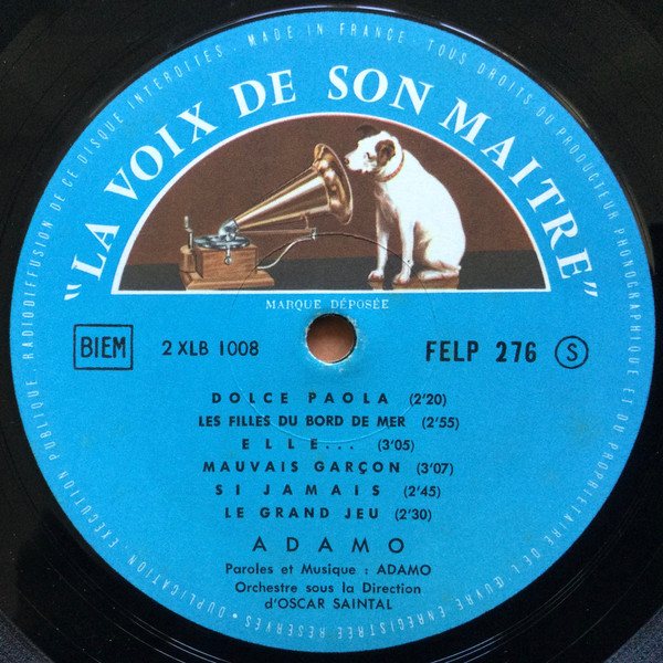 Adamo - Adamo Volume 2 | La Voix De Son Maître (FELP 276) - 4
