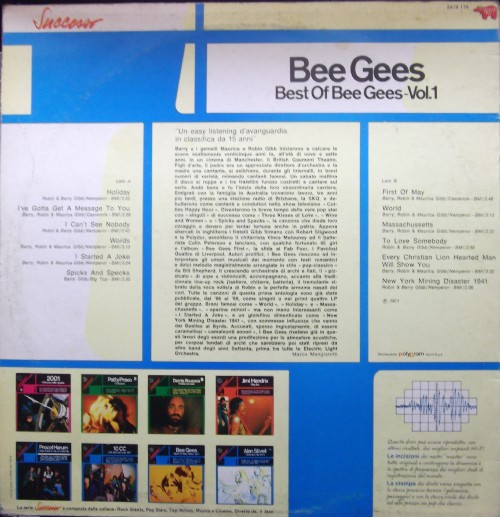 Bee Gees - Best Of Bee Gees - Vol. 1 | RSO (2479 175) - 2