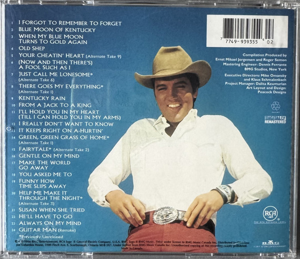 Elvis Presley - Elvis: Great Country Songs | RCA Records (BG2-66880) - 4