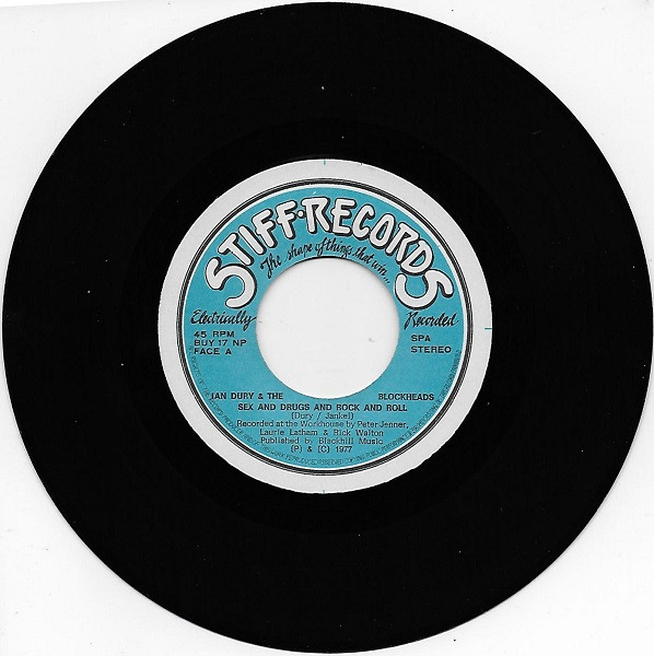 Ian Dury - Sex & Drugs & Rock & Roll | Stiff Records (BUY 17) - 3