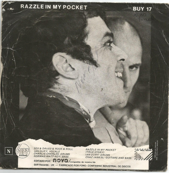 Ian Dury - Sex & Drugs & Rock & Roll | Stiff Records (BUY 17) - 2