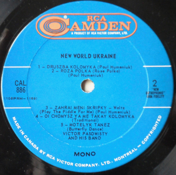 Victor Pasowisty - New World Ukraine | RCA Camden (CAL-886) - 4 Victor Pasowisty - New World Ukraine | RCA Camden (CAL-886) - 4