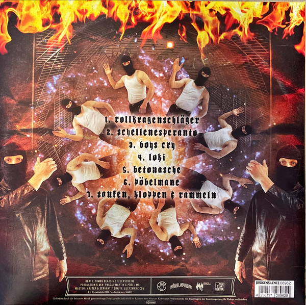 Pöbel MC - Backpfeife auf Endlosschleife 12" Vinyl EP inkl. Stress & Raugln EP | Audiolith (AL354) - 3