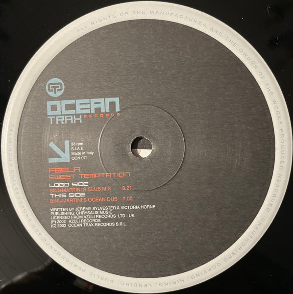 Feela - Sweet Temptation | Ocean Trax (OCN 071) - 4