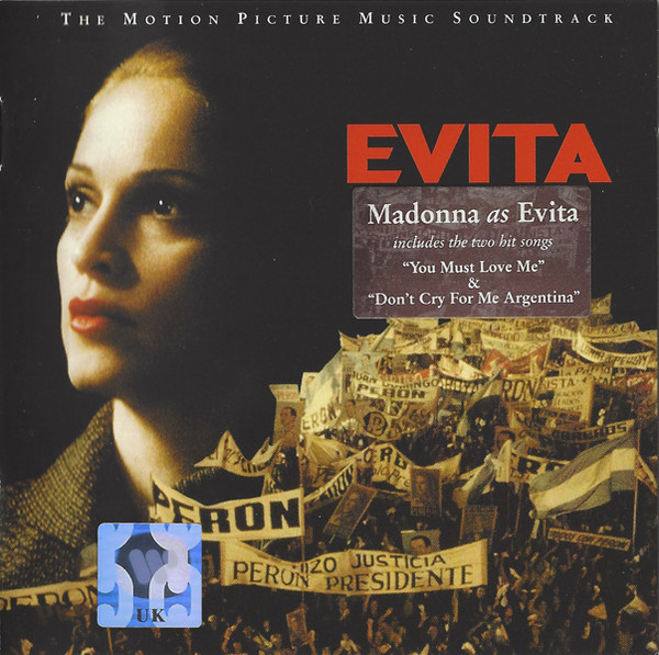 Andrew Lloyd Webber And Tim Rice - Evita (The Motion Picture Music Soundtrack) | Warner Bros. Records (9362-46346-2) - main Andrew Lloyd Webber And Tim Rice - Evita (The Motion Picture Music Soundtrack) | Warner Bros. Records (9362-46346-2) - main
