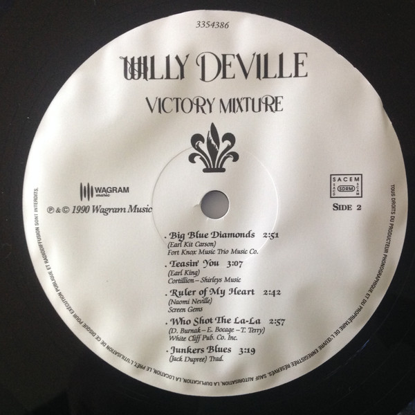 Willy DeVille - Victory Mixture | Wagram Music (3354386) - 4 Willy DeVille - Victory Mixture | Wagram Music (3354386) - 4