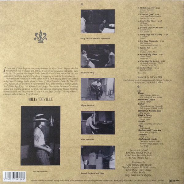 Willy DeVille - Victory Mixture | Wagram Music (3354386) - 2 Willy DeVille - Victory Mixture | Wagram Music (3354386) - 2