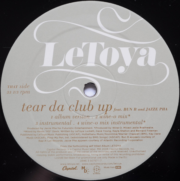 Letoya - Torn | Capitol Records (0946 3 50757 1 7) - 2 Letoya - Torn | Capitol Records (0946 3 50757 1 7) - 2
