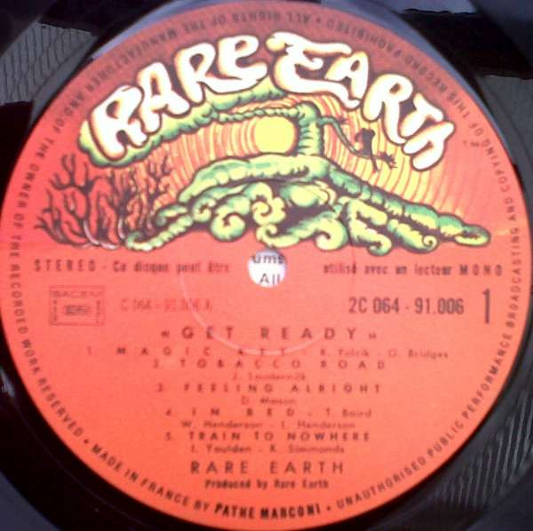 Rare Earth - Get Ready | Rare Earth (2C 064 91006) - 3 Rare Earth - Get Ready | Rare Earth (2C 064 91006) - 3