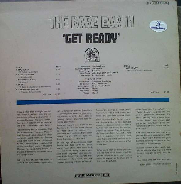 Rare Earth - Get Ready | Rare Earth (2C 064 91006) - 2 Rare Earth - Get Ready | Rare Earth (2C 064 91006) - 2