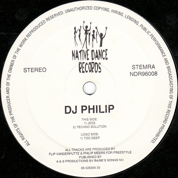 DJ Philip - Too Deep | Native Dance Records (NDR96008)