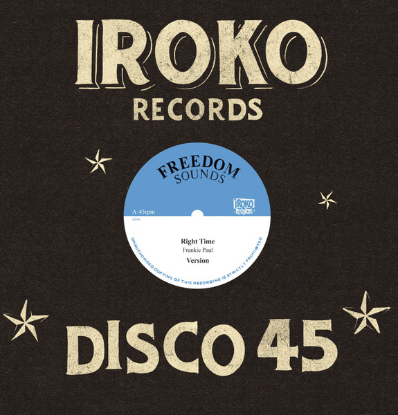 Frankie Paul / Rod Taylor - Right Time / In The Right Way | Freedom Sounds (BB88) - main Frankie Paul / Rod Taylor - Right Time / In The Right Way | Freedom Sounds (BB88) - main