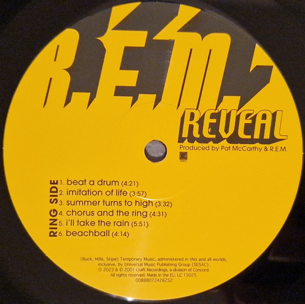 R.E.M. - Reveal | Craft Recordings (00888072426252) - 3