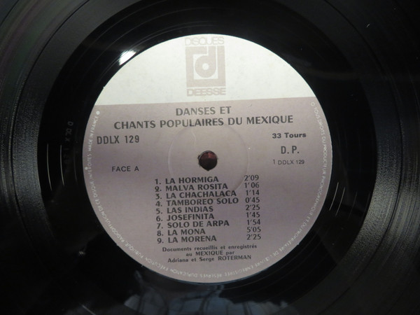 Various - Danses Et Chants Populaires Du Mexique - Vol. 2 | Disques Déesse (DDLX 129) - 2 Various - Danses Et Chants Populaires Du Mexique - Vol. 2 | Disques Déesse (DDLX 129) - 2