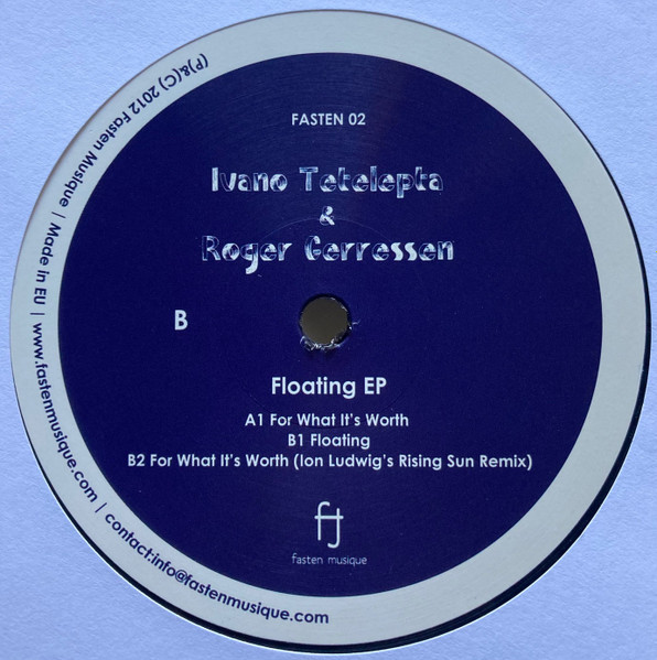 Ivano Tetelepta & Roger Gerressen - Floating EP | Fasten Musique (FASTEN 02)