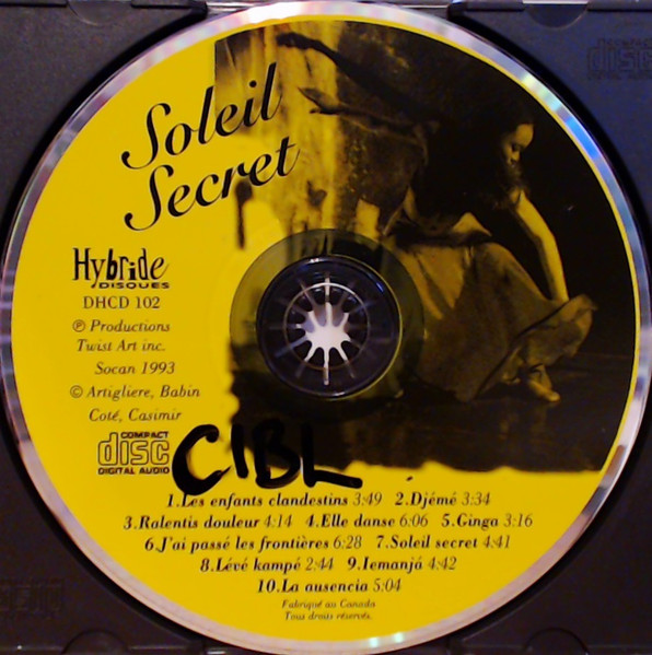 Twist Art - Soleil Secret | Hybride Disques (DHCD 102) - 3 Twist Art - Soleil Secret | Hybride Disques (DHCD 102) - 3