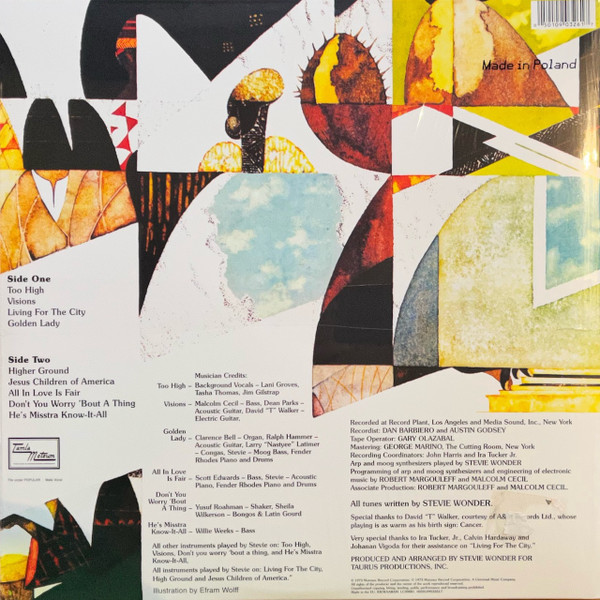 Stevie Wonder - Innervisions | Tamla Motown (0050109032617) - 2 Stevie Wonder - Innervisions | Tamla Motown (0050109032617) - 2