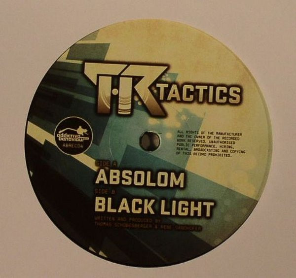 TR Tactics - Absolom / Black Light | Addictive Behaviour Records (ABREC04) - 3 TR Tactics - Absolom / Black Light | Addictive Behaviour Records (ABREC04) - 3