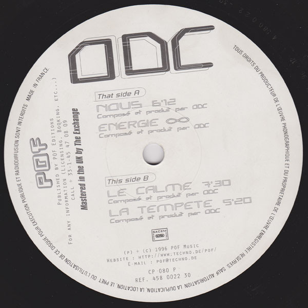 ODC - Nous | POF Music (458 0022 30) - main