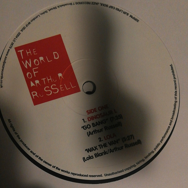 Arthur Russell - The World Of Arthur Russell | Soul Jazz Records (SJR LP83) - 4