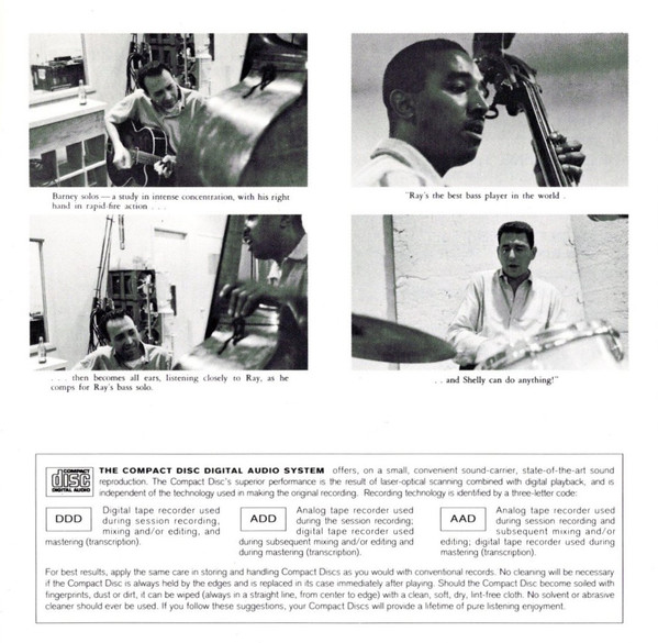Barney Kessel , Shelly Manne , Ray Brown - Poll Winners Three! | Original Jazz Classics (OJCCD-692-2) - 4