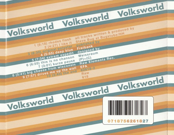 Steve Bug - Volksworld | Raw Elements (Raw 618) - 2