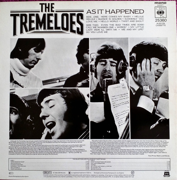 The Tremeloes - As It Happened | CBS (25360) - 2 The Tremeloes - As It Happened | CBS (25360) - 2