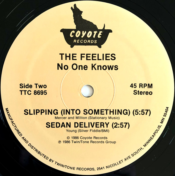 The Feelies - No One Knows | Coyote Records (TTC 8695) - 4