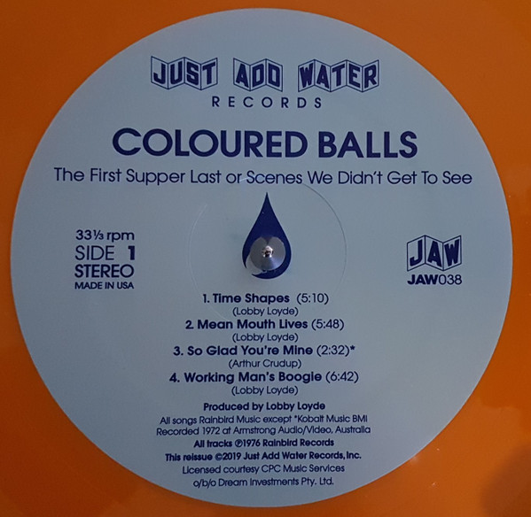Coloured Balls - The First Supper Last Or Scenes We Didn't Get To See | Just Add Water (JAW038) - 3 Coloured Balls - The First Supper Last Or Scenes We Didn't Get To See | Just Add Water (JAW038) - 3